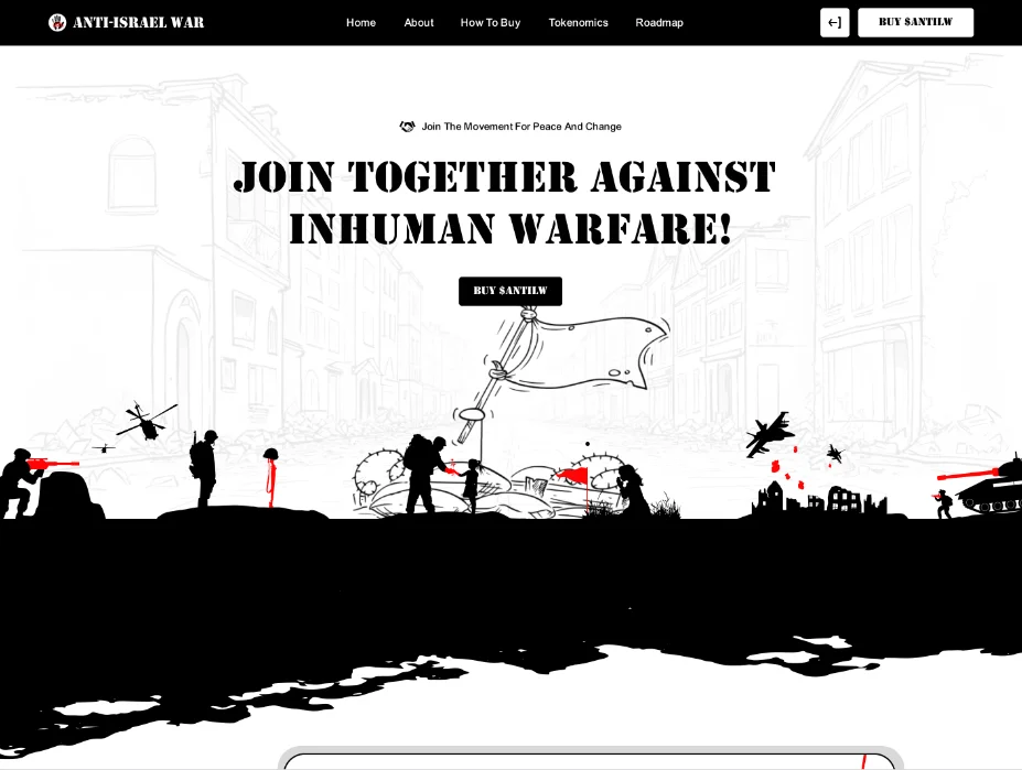 Anti Israel War – Meme Coin case study