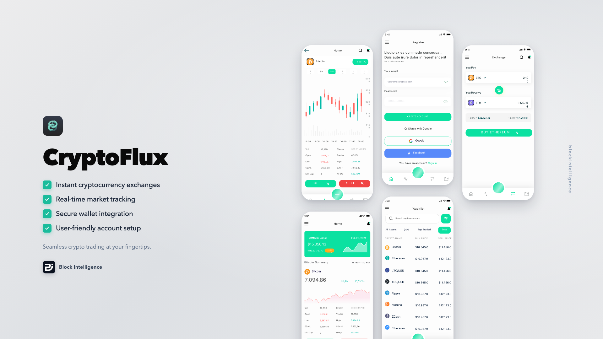 CryptoFlux – Crypto Exchange case study