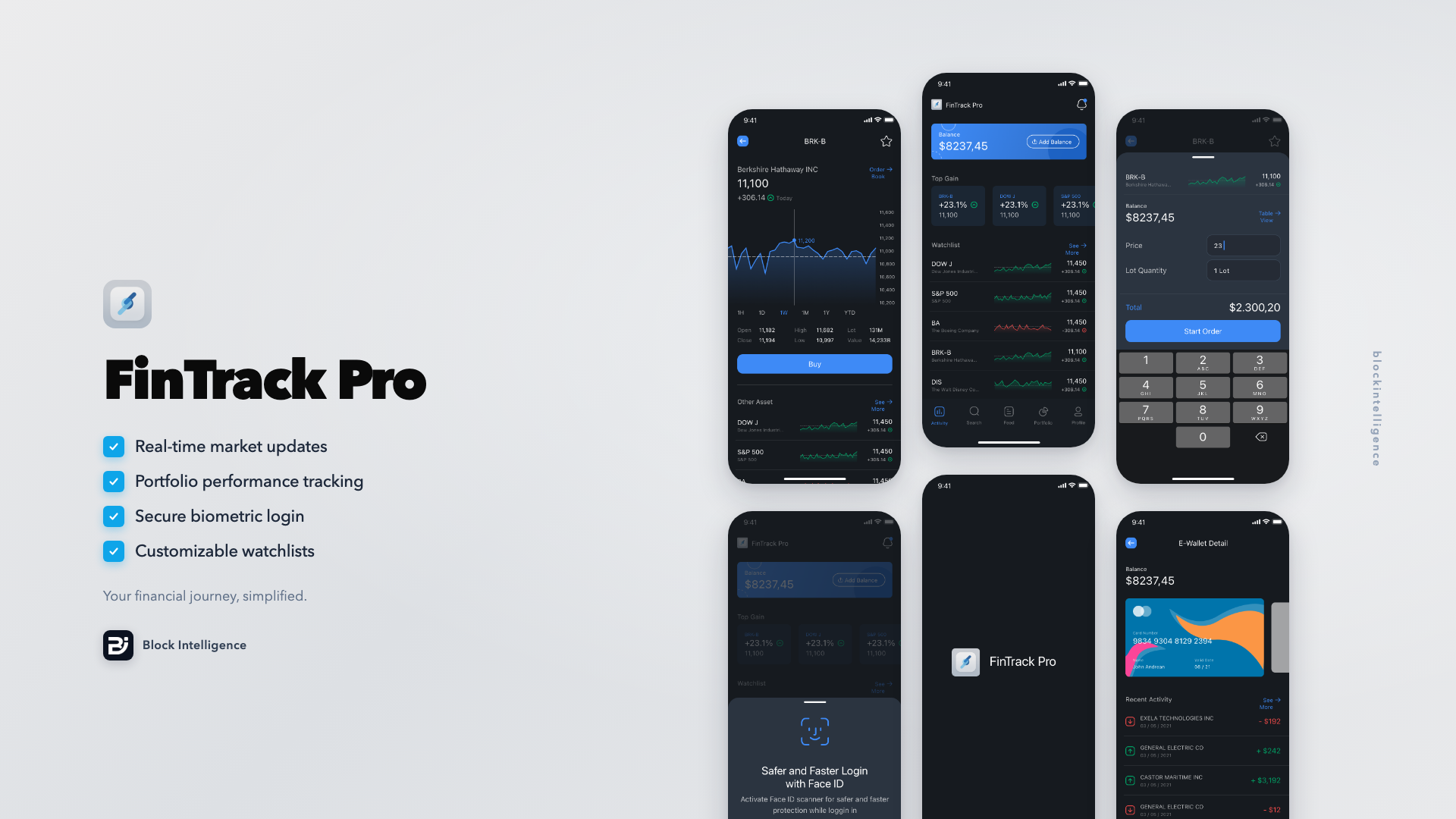 FinTrack Pro – Investment App case study