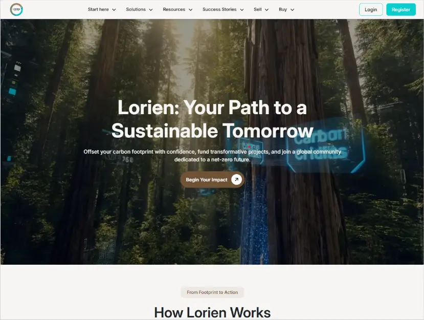 Lorien – Carbon Marketplace case study