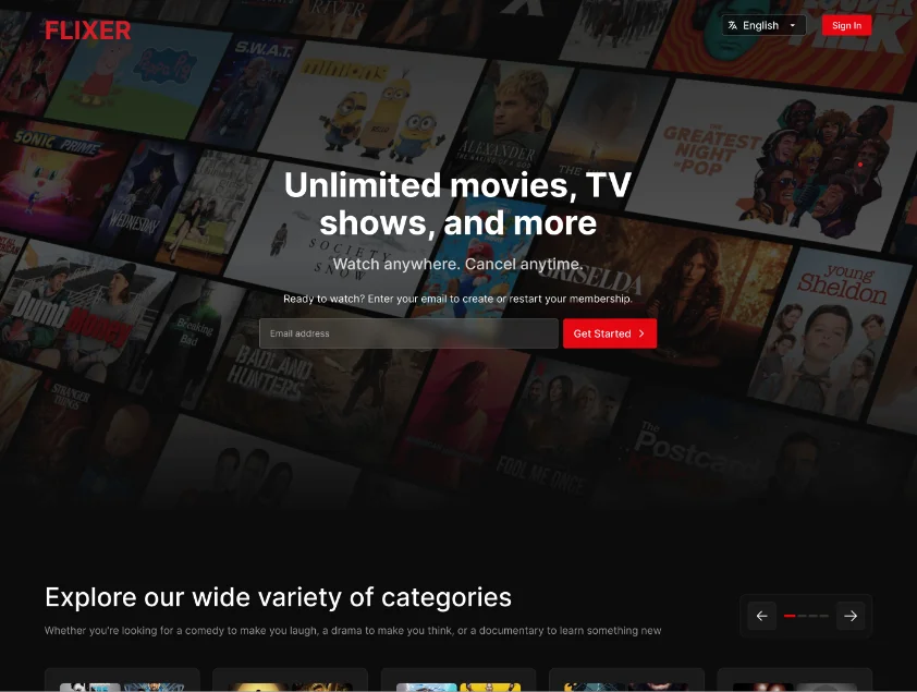Netflix Clone – On Demand case study