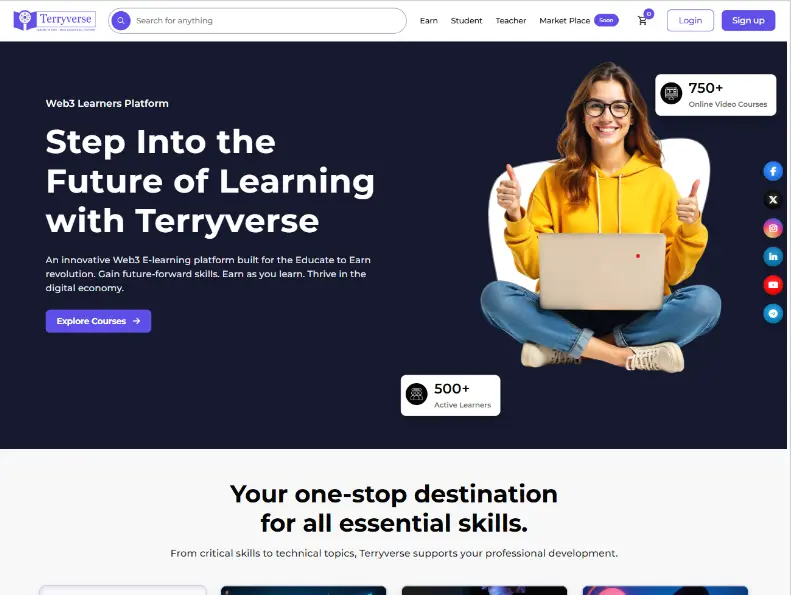 Terryverse – Educational Platform case study